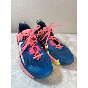 Nike Giannis Immortality 2 Size 6.5 Youth Dark Marina Blue Laser Pink Shoes